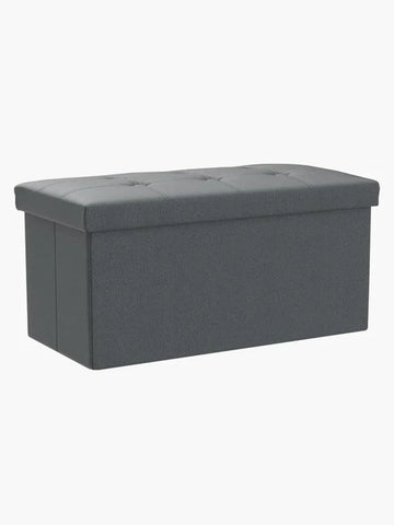 Nyxi Foldable Ottoman Storage Box,76x38x38cm, 80L Capacity