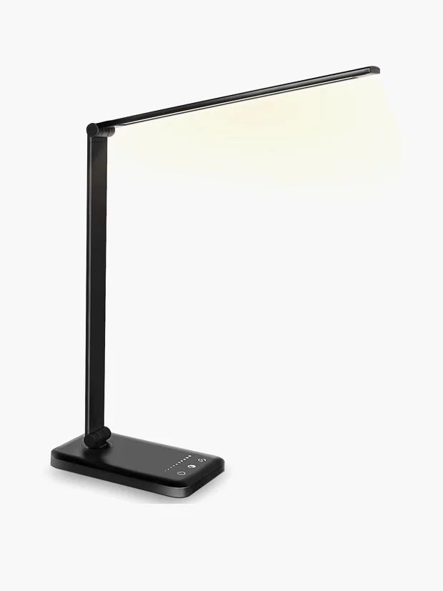 SLATOR Desk lamp,Eye-caring Aluminium Dimmable Bedside lamp