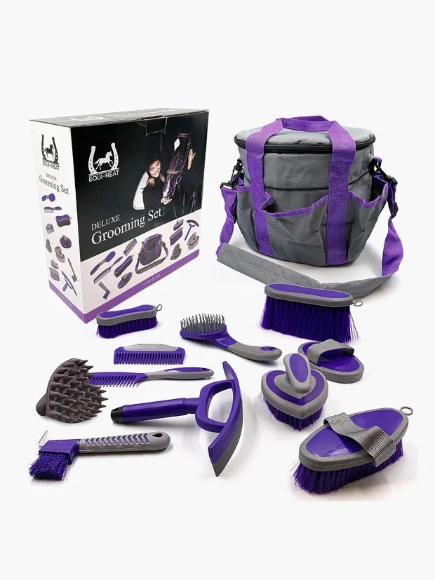 Horse Grooming Kit – 12 Pieces Equestrian Grooming Gift Set
