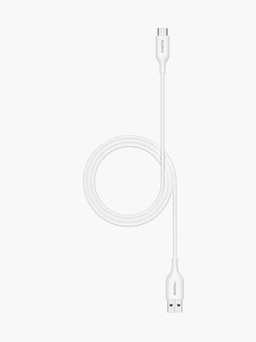mophie-ACC-CHGSTRM Cables-USBA to USBC1M-FG-WHT-IN