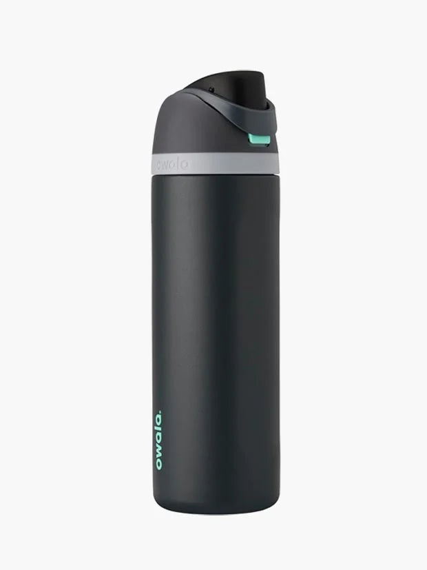 Owala FreeSip Insulated Stainless Steel Water Bottle, 710ml, Foggy Tide