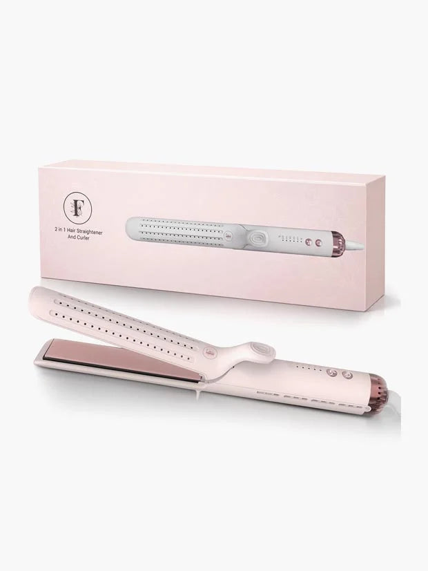 2-in-1 Hair Straightener and Curler, with Cold Air, 5