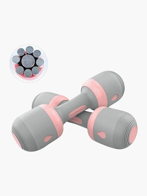Dumbbell Adjustable Weights Set Home Gym  Weight, Non-Slip Rubber Hand, 2 3 4 5 6 7 8 9 10kg,