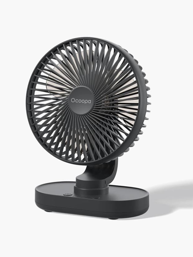 OCOOPA RotateAir Large 6.5'' Auto Oscillating Rechargeable Fan 4000mAh