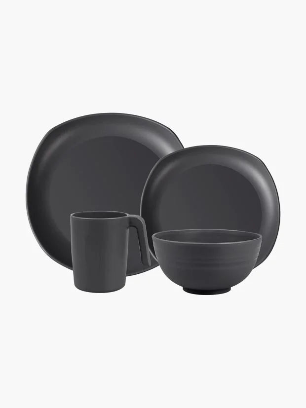 Greentainer Unbreakable Lightweight Dinnerware Sets, Plastic Dinner Set
