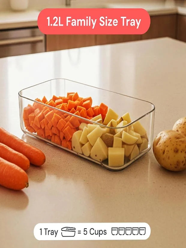 Fullstar Essential - Vegetable Chopper & Mandoline Slicer - 2 Blades