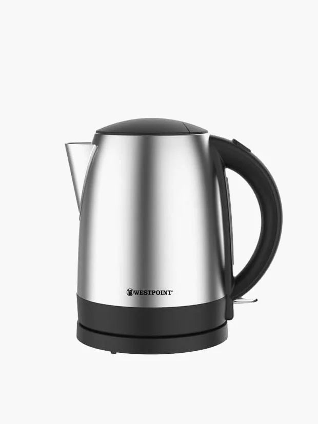 Westpoint Deluxe Brushed Stainless Steel QUIET BOIL Electric Kettle, 1.7 Litre