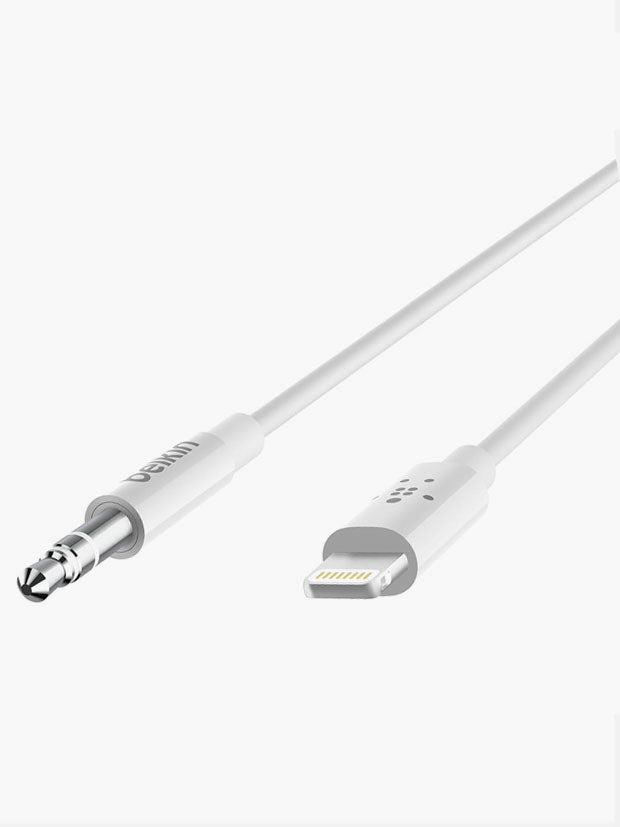 Belkin 3 ft/0.9 m 3.5 mm Audio Lightning Cable
