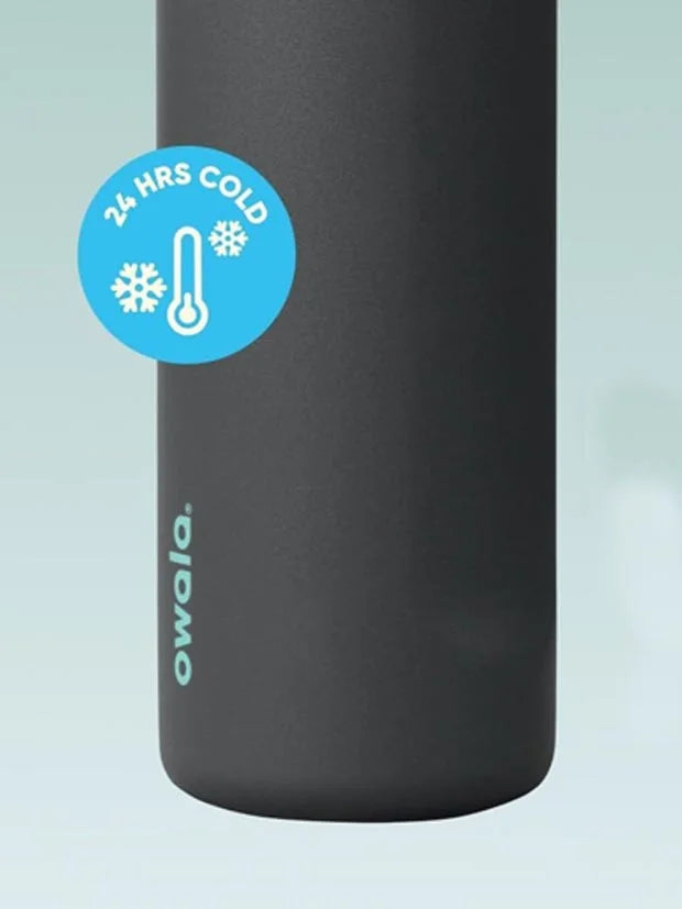 Owala FreeSip Insulated Stainless Steel Water Bottle, 710ml, Foggy Tide