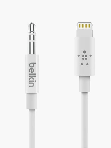 Belkin 3 ft/0.9 m 3.5 mm Audio Lightning Cable