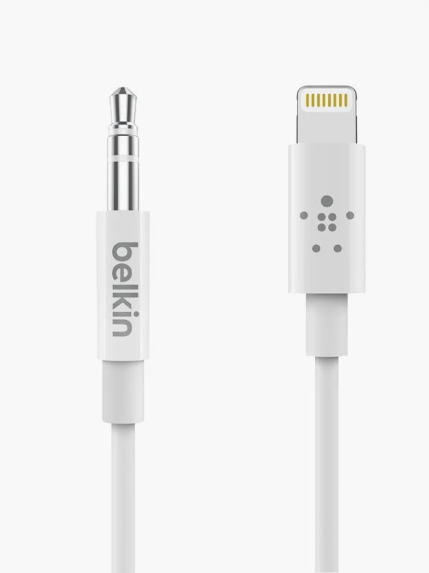 Belkin 3 ft/0.9 m 3.5 mm Audio Lightning Cable