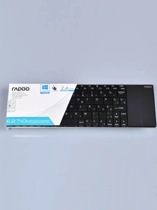 Rapoo E2710 Wireless MultimeKeyboarddia Touchpad