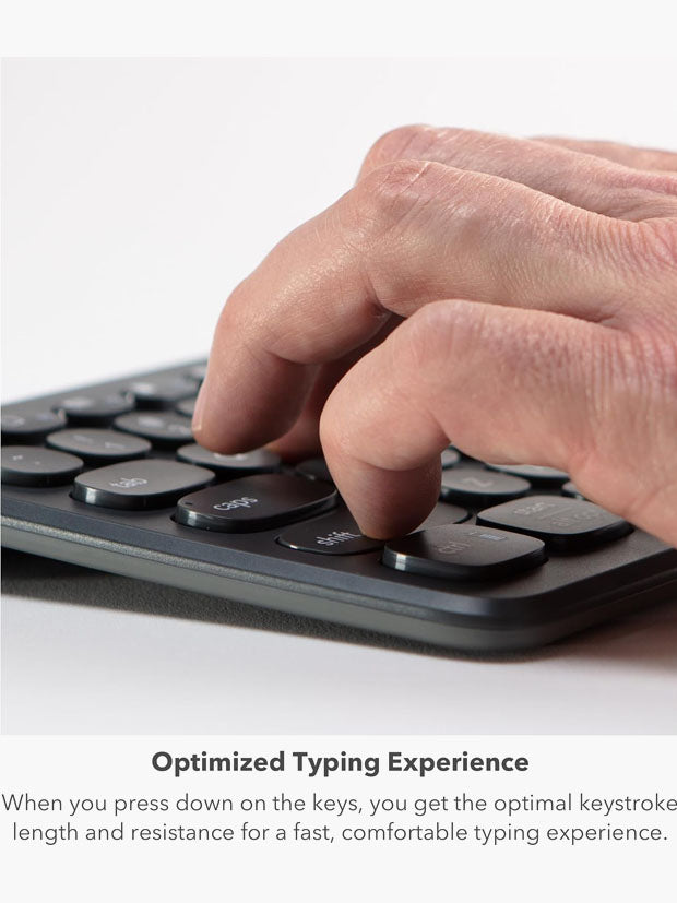 ZAGG Multi-pairing 12-inch Pro Keyboard with Wireless Charging