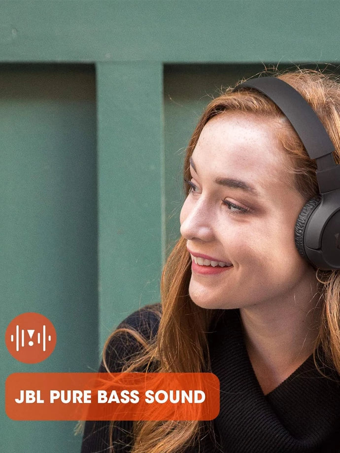 JBL - Tune 510BT Wireless On-Ear Headphones - Black
